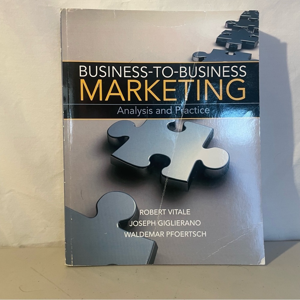 Business-to-Business Marketing Analysis & Practice book.